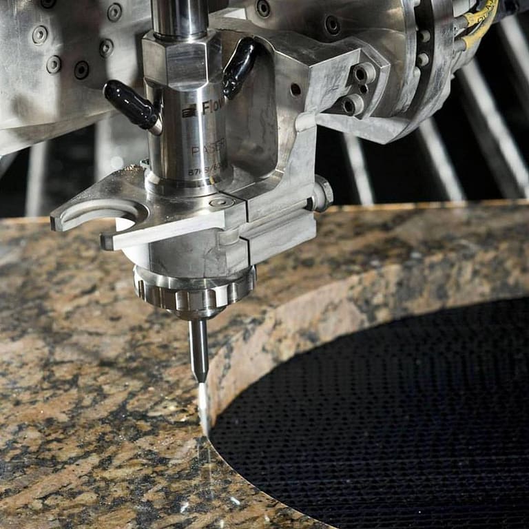 water jet cutter stone